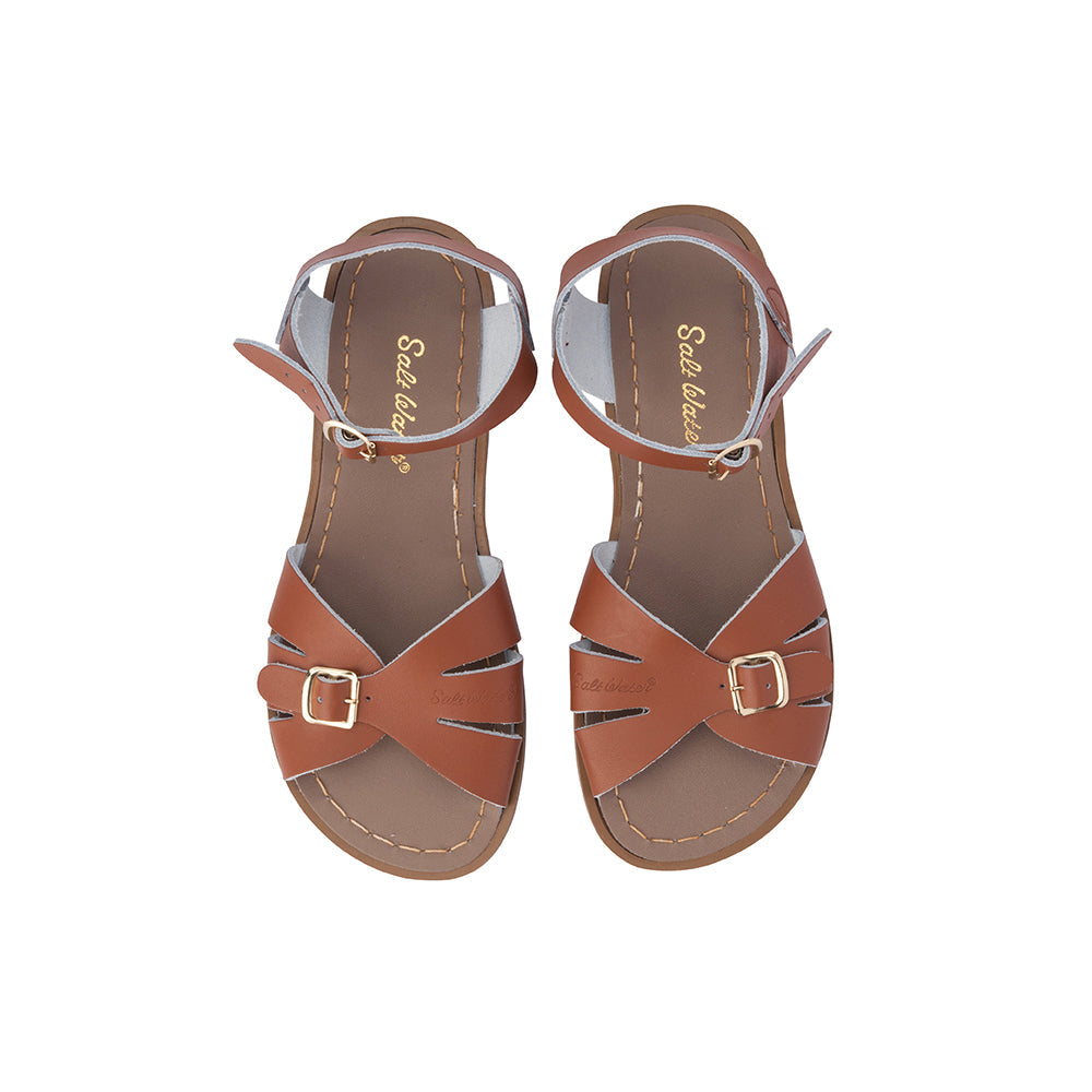 Brown 'Cassandra' leather sandals Saint Laurent - GenesinlifeShops Canada -  Saint Laurent Sneakers mit botanischem Print